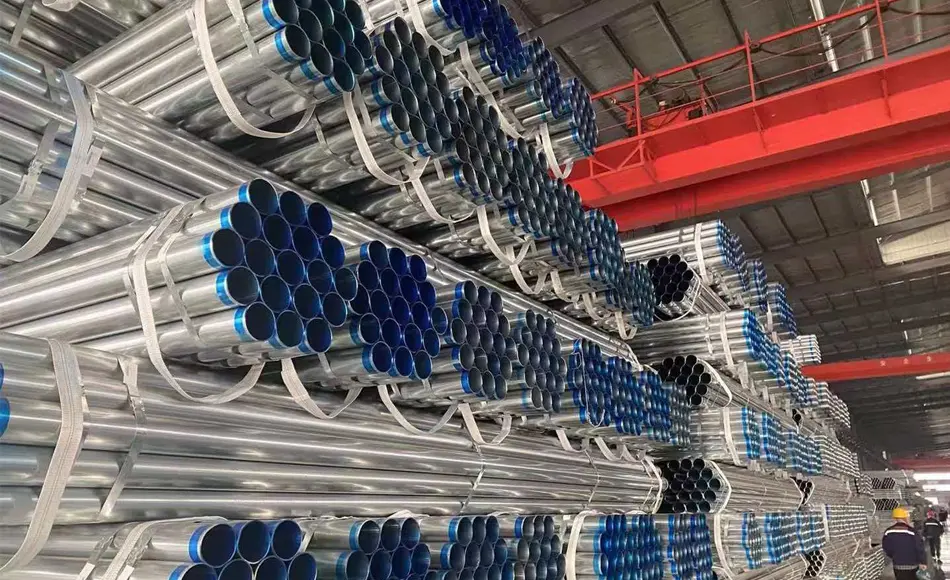 Xinlida sexi sinklənmiş zolaqlı dairəvi borular istehsal edir