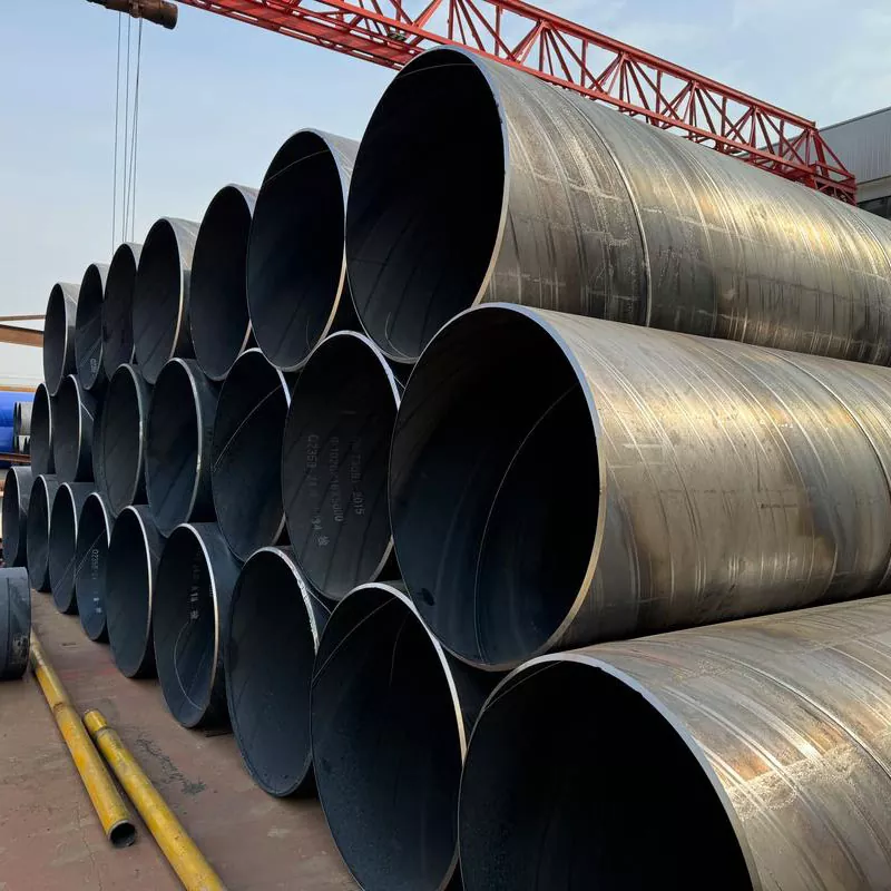 Qara Spiral Qaynaqlı Boru